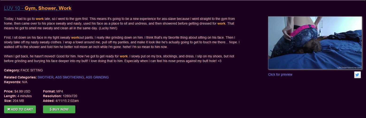 Life Under Valentine: Gym, Shower, Work