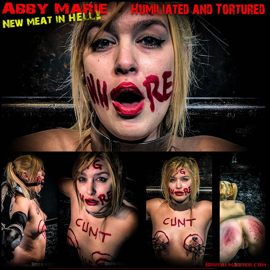 Brutal Master: Abby Marie – Humiliated and Tortured – New Meat In Hell!  | (Release date: May 10, 2020)