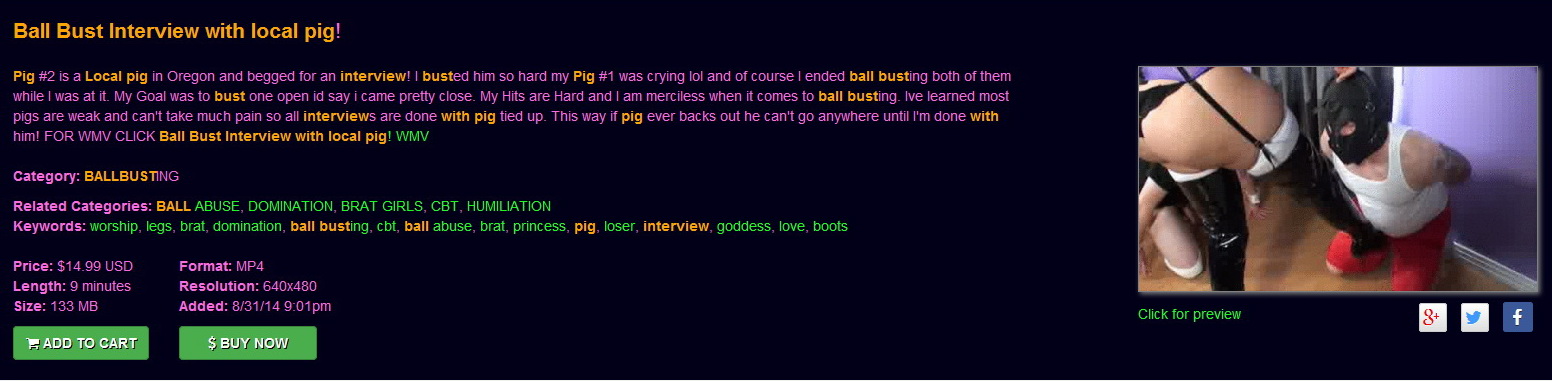 Jasmine Mendez LatinAss Locas: Ball Bust Interview with local pig!