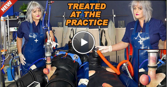 The English Mansion Domina Sara: Treated At The Practice (Part 4 of 5) (Release date: Feb. 07, 2021) – male milking machine