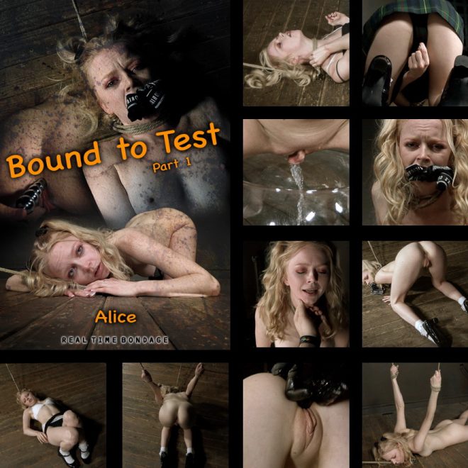 REAL TIME BONDAGE: Sep 21, 2019: Bound to Test | Alice/Alice tests her boundaries.