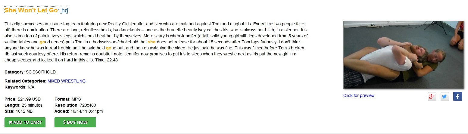 Reality Girls Scissors: She Won’t Let Go: hd