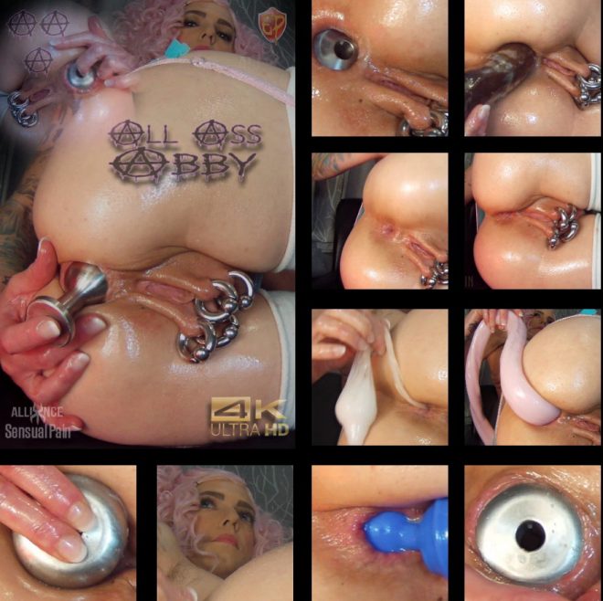 SENSUAL PAIN: Sep 29, 2019: All Ass Abby Self Buggery | Abigail Dupree