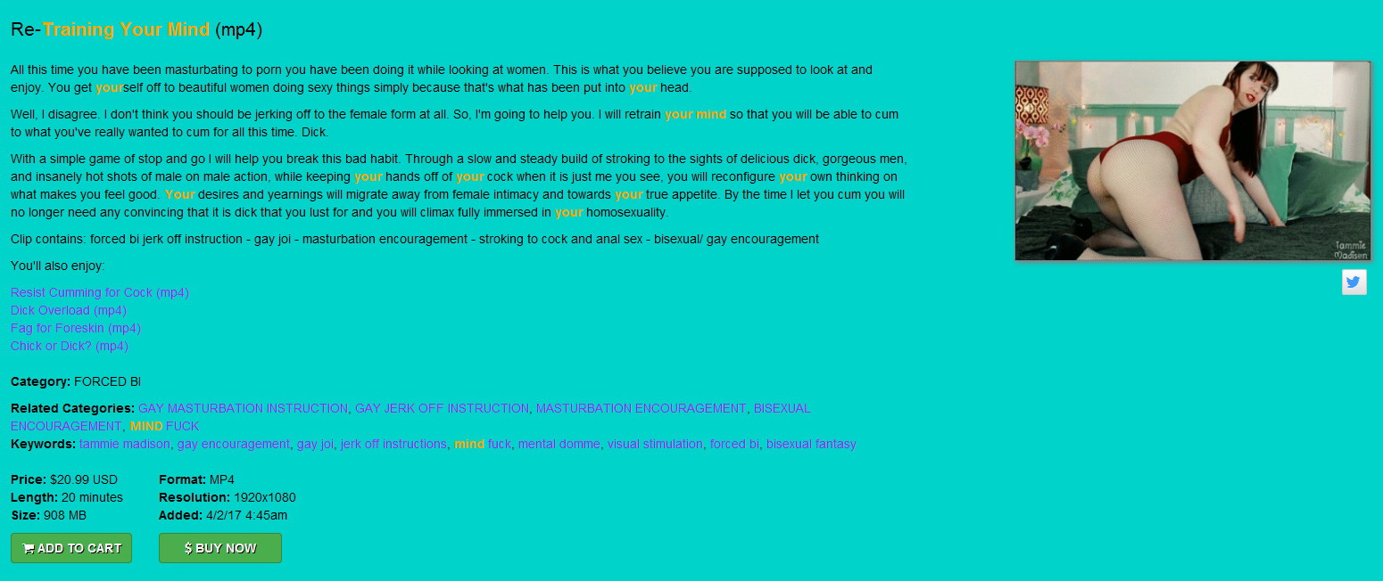 Tammie Madison: Re-Training Your Mind (mp4)