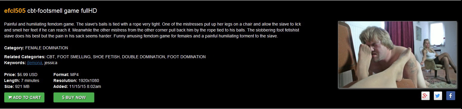 Elegant femdom: efcl505 cbt-footsmell game fullHD