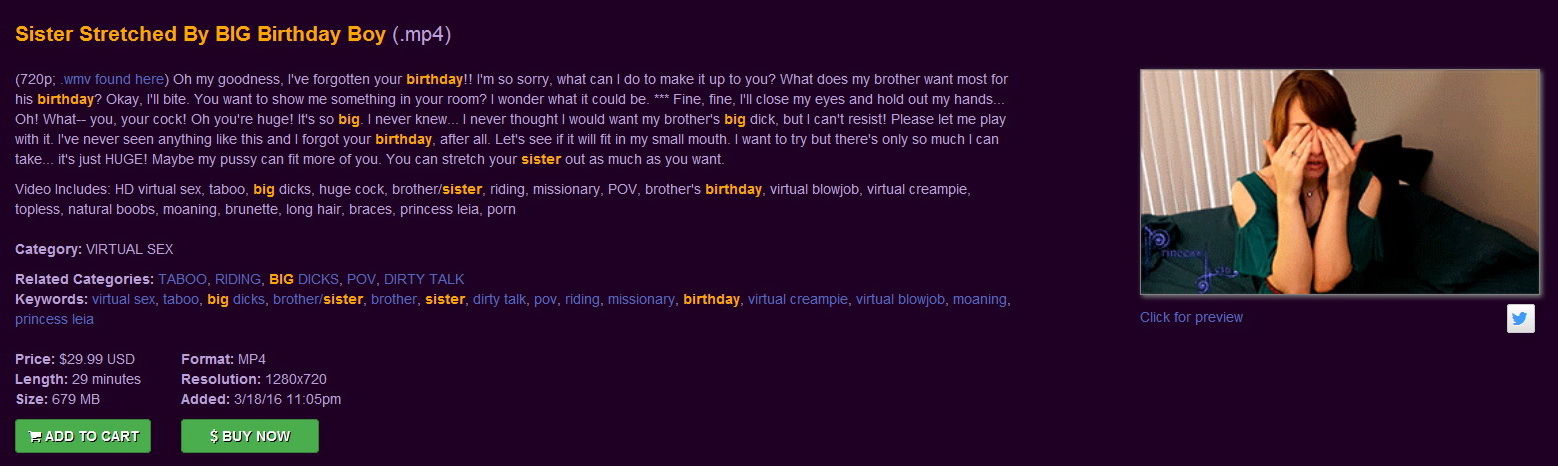 Princess Leia: Sister Stretched By BIG Birthday Boy