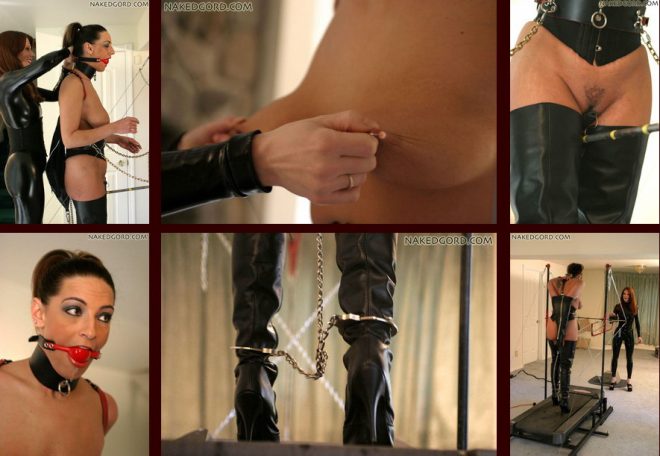 All House of Gord Scenes: Kali Kane on the Pussy Lead Treadmill