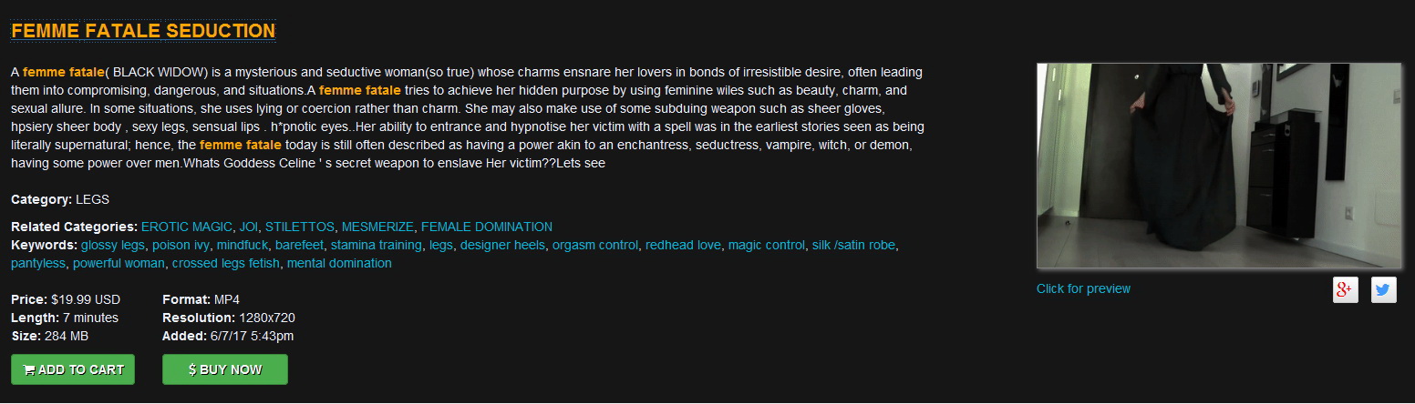 DANGEROUS TEMPTATION: FEMME FATALE SEDUCTION