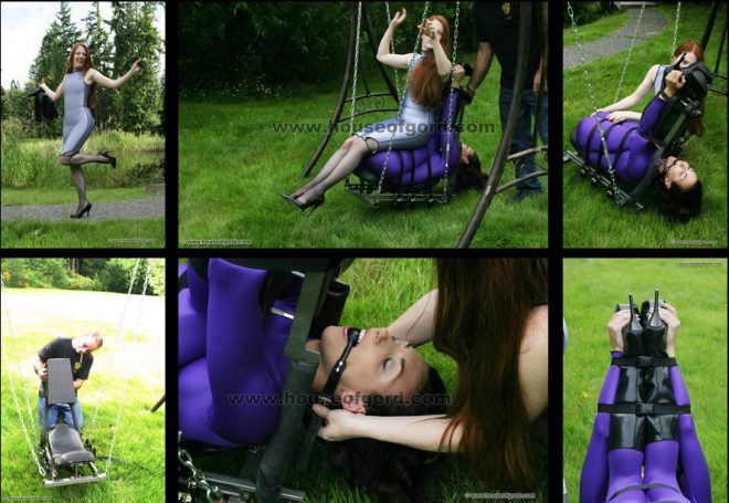 All House of Gord Scenes: Wenona – Lydia and the garden swing