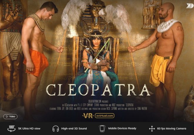 X Virtual/Creative Porn: Cleopatra in 180В° X (Virtual 32) вЂ“ (4K) вЂ“ VR