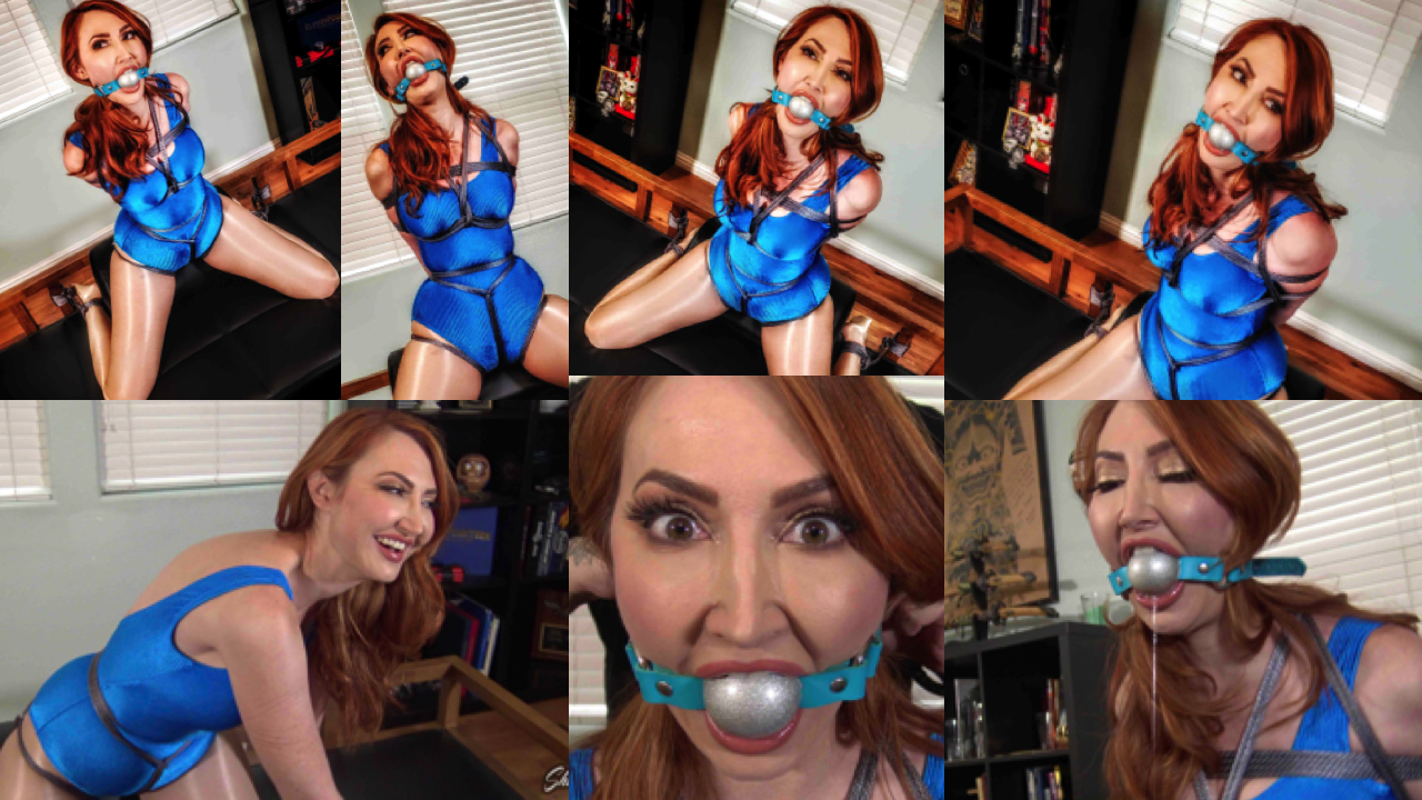 Shiny Bound: Kendra James – Swimsuit Bondage Element Two