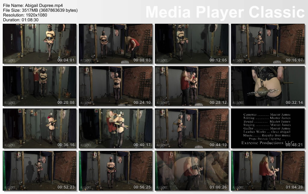 SENSUAL PAIN: Apr 2, 2017: Hot Walker in Bondage extended | Abigail Dupree