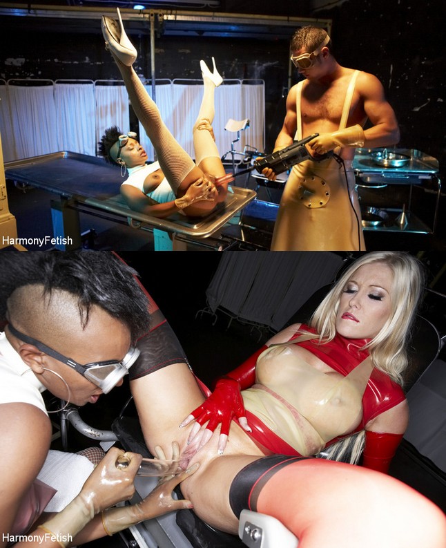 HARMONY FETISH: September 6, 2019 – Lala, Michelle, Danny Mountain/Dildo Drill Machine and Hard Fucking