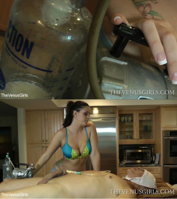 THE VENUS GIRLS: January 22, 2020 – Alison Tyler, Guy De Silva/MACHINE MILKING OF STEP-DADDY’S BALLS