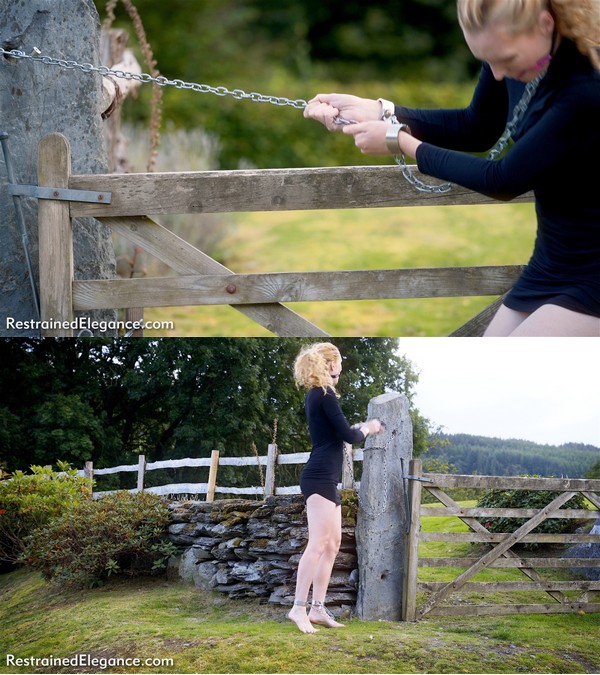 Restrained Elegance: Cruel Cold Captivity