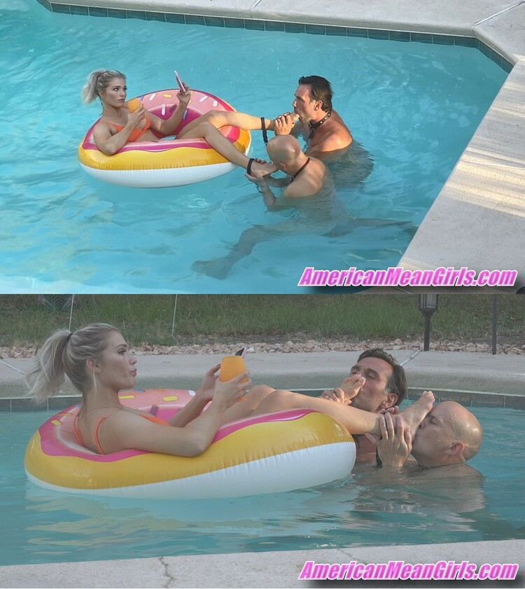 American Mean Girls Princess Amber: Floating Foot Worship (4k)