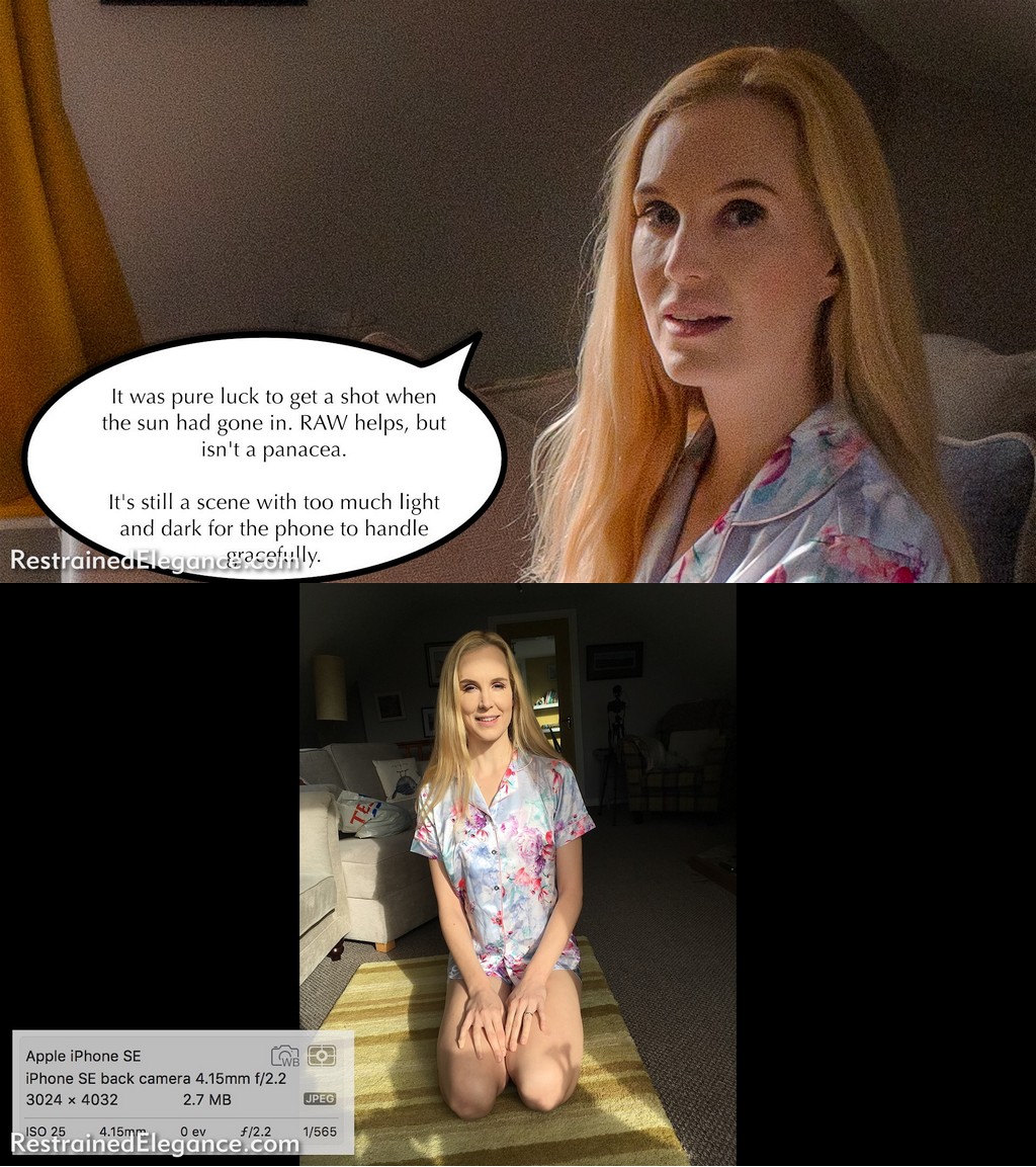 Restrained Elegance: Tutorial challenge: shooting bondage photos with a smart phone (part one)