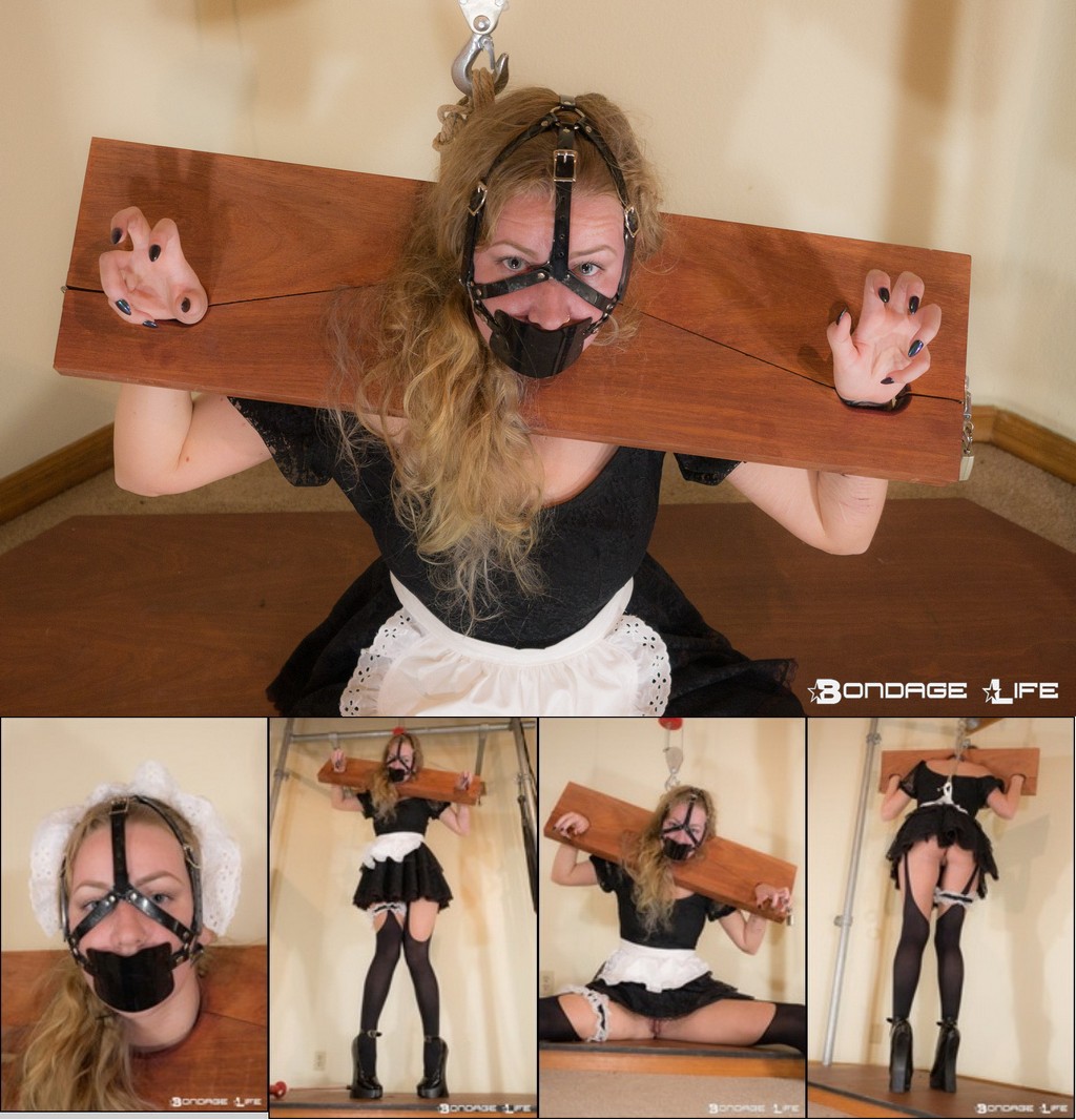 Bondage Life Starring Nadalina: Maid to be Stocked (Release date: Feb. 01, 2021) –  pussy torture