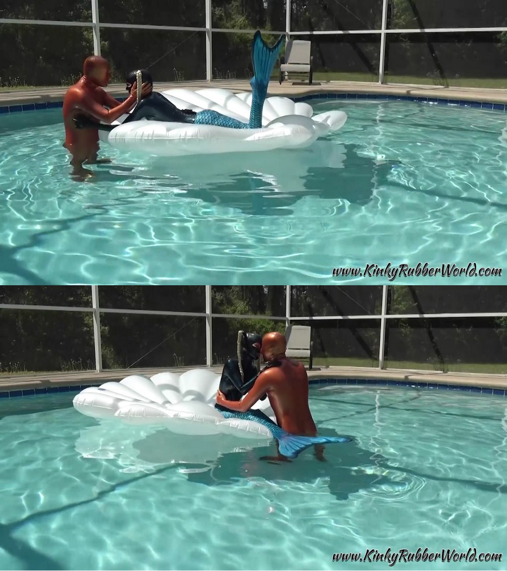 Kinkyrubberworld Rubberjeff: The Rubber Mermaid and Auqaman