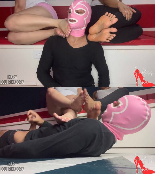 Evillohan: Goddess Lohan – Kneading the Slaves Face With Inara Doutrinadora ($17.99 Clips4sale)