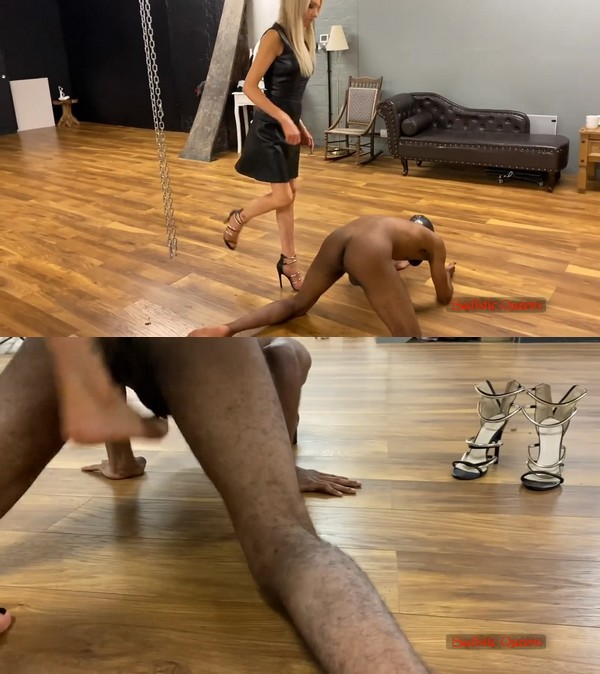 Lady Dark Angel UK – Slave Sings The Blues Under The Ladys Boots ($9.99 Clips4sale)