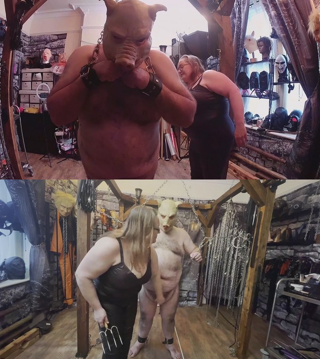 Aaexperiencesltd – Domina Satana – Part 1 domina Satana And Satanas Piggy