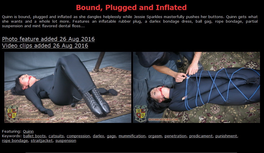 Houseofgord: Bound, Plugged and Inflated