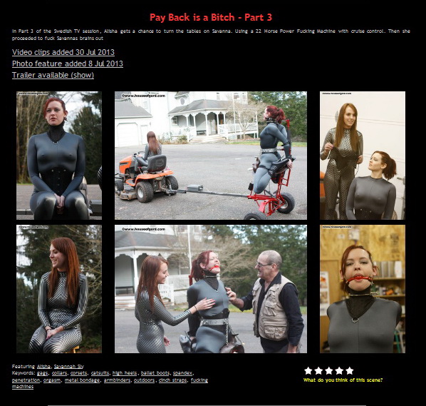 House of Gord: Pay Back is a Bitch – Part 3