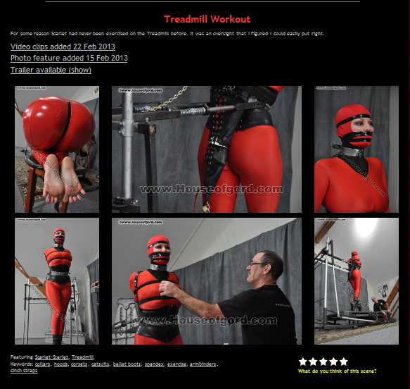 House of Gord: Treadmill Workout