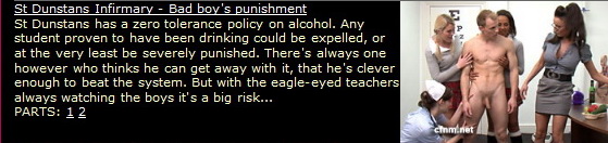 cfnmtv: St Dunstans Infirmary – Bad boy’s punishment (Part 1-2)