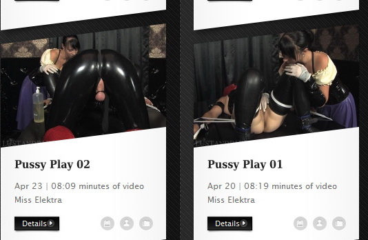 Lust and Pain: Pussy Play (Part 1-2)