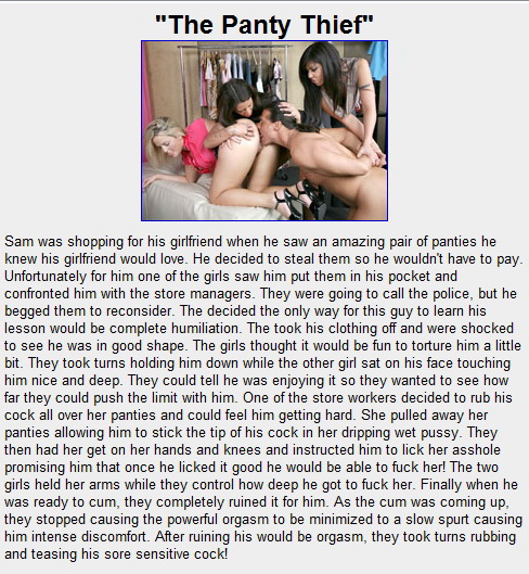 cfnmplus: The Panty Thief