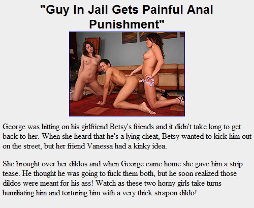 Guys Get Fucked: Guy In Jail Gets Painful Anal Punishment