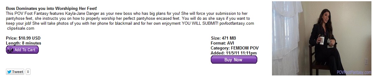 Boss Dominates you into Worshiping Her Feet!