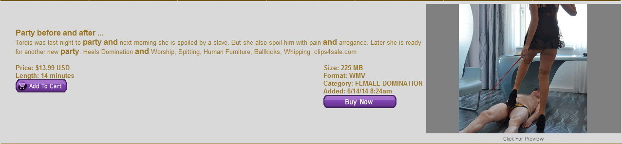 Party before and after