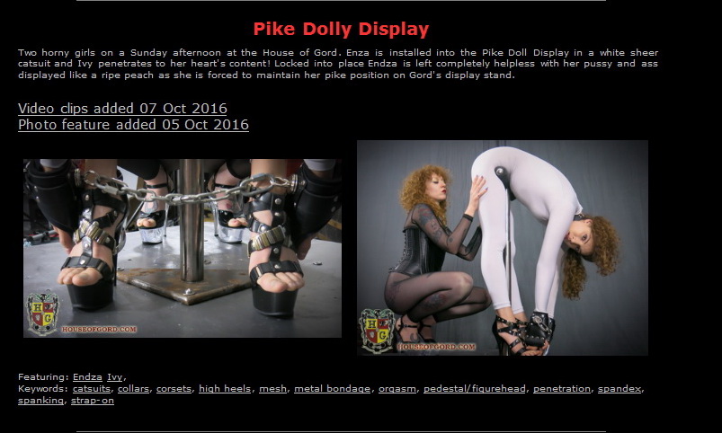Houseofgord: Pike Dolly Display