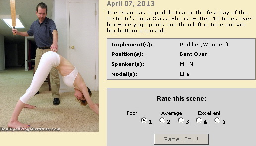 Lila Paddled in Yoga Class