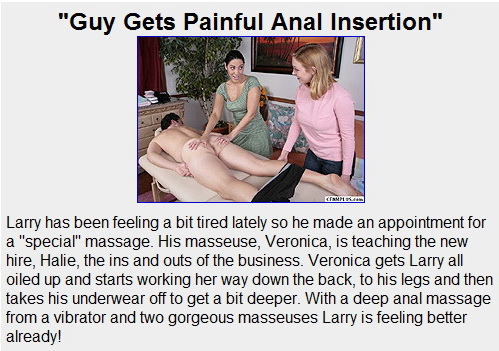 Guys Get Fucked: Guy Gets Painful Anal Insertion