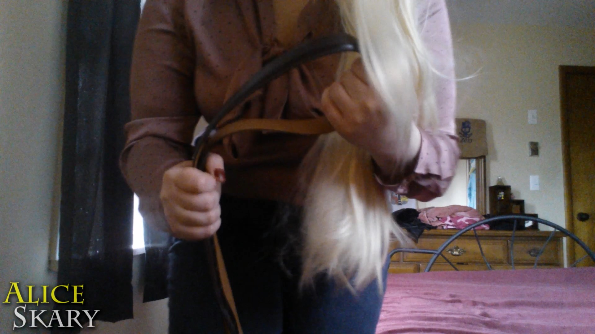 Alice Skary: Belt Spanking POV Discipline   Scolding – Spanking Pov