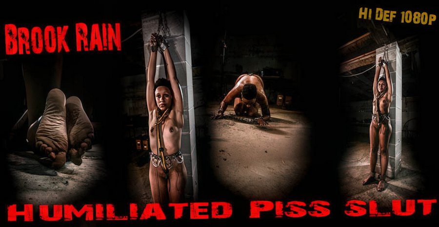 Brutalmaster: Brooke Rain Humilated Piss Slut