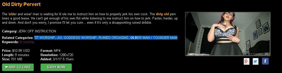 Meggerz: Old Dirty Pervert