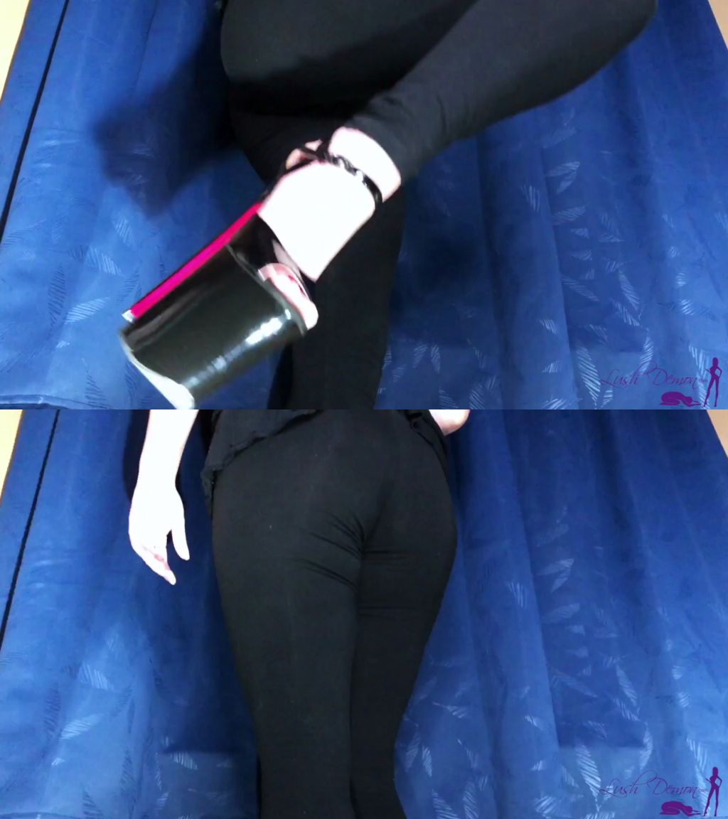 Demon Goddess J: 8 inch Stiletto Destruction Ball Busting – femdom pov