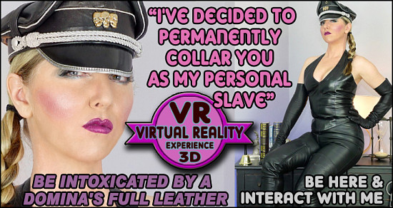 The English Mansion Mistress Sidonia: Property Of Mistress Sidonia – VR (Part 1 of 1) (Release date: Jan. 11, 2021) – vr collaring