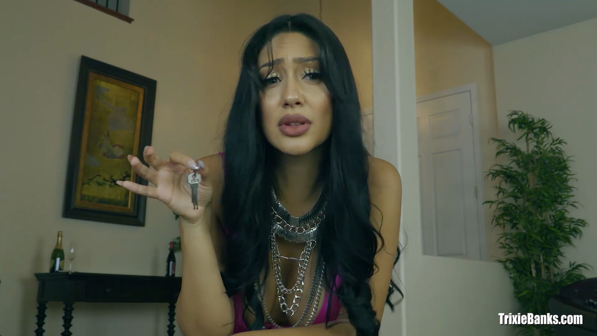 Trixie Banks: Locked Sissy Spiral – Forced Femdom