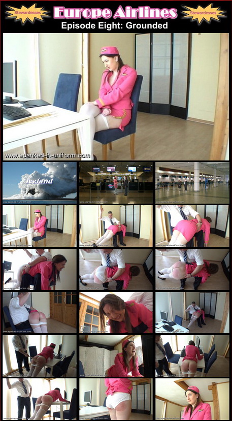 Spanked In Uniform – Europe Airlines Episode 8