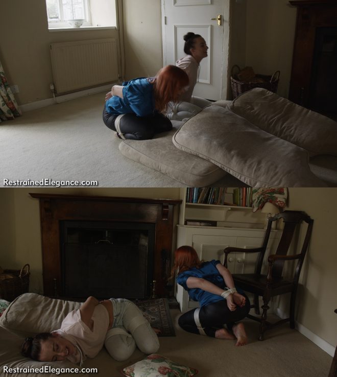 Restrained Elegance: The Bondage Biscuit Assault Course Challenge (4K)