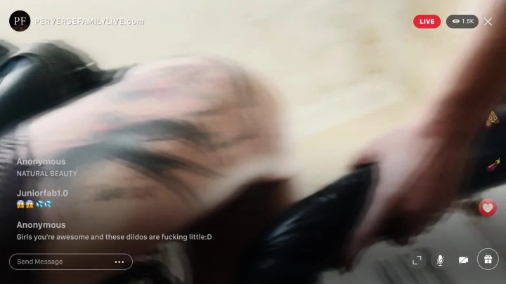 Perverse Family Live:  Sasha’s Filthy Rose