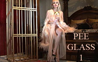 Mistress Karin: Pee Glass 1