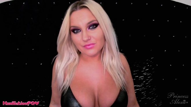 Humiliation POV Goddess Alexa: Hump Yourself Stupid For Me, You Useless Jerkoff Idiot