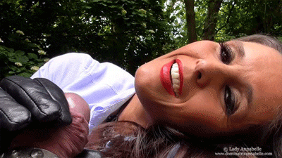 Dominatrix Annabelle – Summer Frolics with my slave – Pt 2